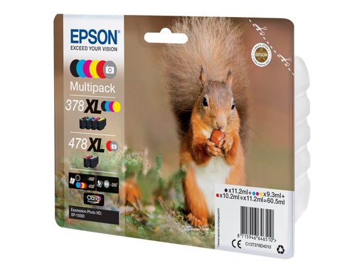 [C13T379D4010] Epson 478XL Multipack - 6er-Pack - 60.5 ml
