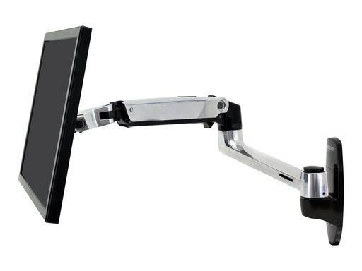 [45-243-026] Ergotron LX - Befestigungskit (Wandmontage, Monitorarm) - für LCD-Display - Aluminium - Polished Aluminum - Bildschirmgröße: bis zu 86,4 cm (bis zu 34 Zoll)