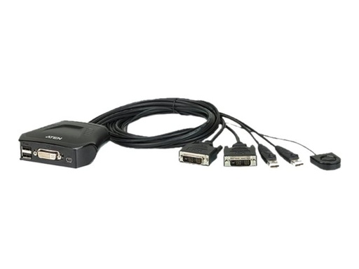 [CS22D] ATEN CS22D - KVM-Switch - 2 x KVM port(s) - 1 lokaler Benutzer
