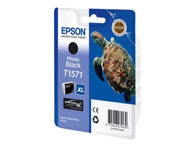 [C13T15714010] Epson T1571 - 25.9 ml - Photo schwarz - original