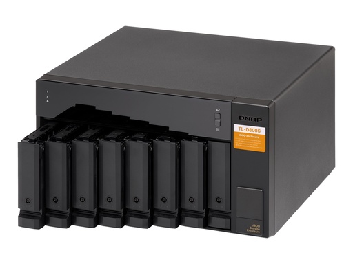 [TL-D800S] QNAP TL-D800S - Festplatten-Array - 8 Schächte (SATA-600)
