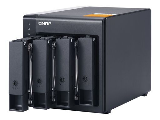[TL-D400S] QNAP TL-D400S - Festplatten-Array - 4 Schächte (SATA-600)