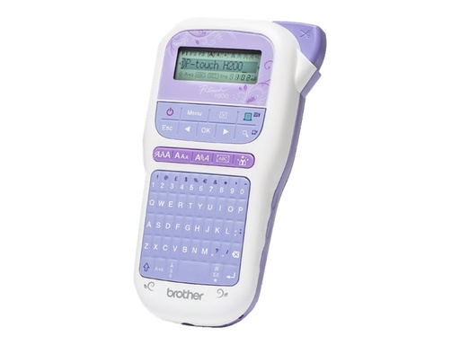 [PTH200ZG1] Brother P-Touch PT-H200 - Beschriftungsgerät - s/w - Thermotransfer - Rolle (1,2 cm)