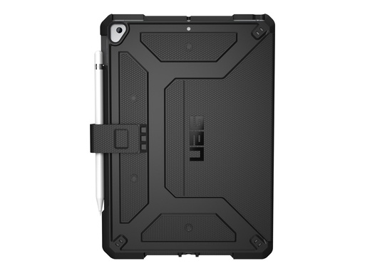 [121916114040] Urban Armor Gear UAG Case for iPad 10.2-in (9/8/7 Gen, 2021/2020/2019) - Metropolis Black - Hintere Abdeckung für Tablet - Polyurethan, Thermoplastisches Polyurethan (TPU)