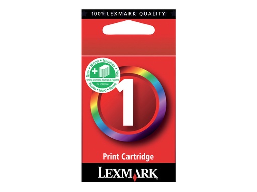 [18CX781E] Lexmark Cartridge No. 1 - Farbe (Cyan, Magenta, Gelb)