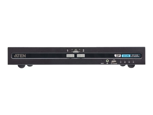 [CS1182DP4C-AT-G] ATEN CS1182DP4C - KVM-/Audio-Switch - PSD PP v4.0 Compliant, DisplayPort, sicher mit CAC