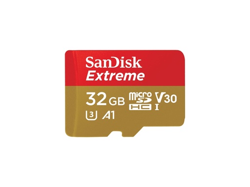 [SDSQXAF-032G-GN6MA] SanDisk Extreme - Flash-Speicherkarte (microSDHC/SD-Adapter