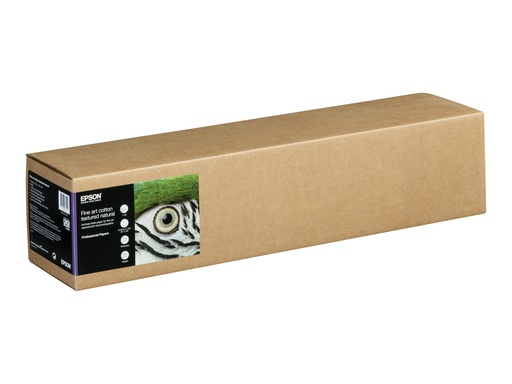 [C13S450278] Epson Fine Art - Baumwolle - matt - 515 Mikron - Natürliche Struktur - Rolle (61 cm x 15 m)