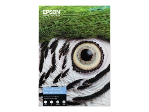 [C13S450269] Epson Fine Art - Baumwolle - glatt matt - 490 Mikron - Natural - A2 (420 x 594 mm)