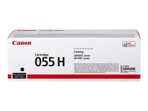 [3020C002] Canon 055 H - Mit hoher Kapazität - Schwarz
