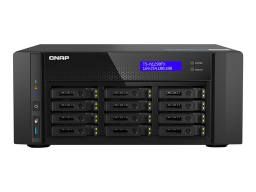 [TSH1290FX7302P256G] QNAP TS-h1290FX - NAS-Server - 12 Schächte