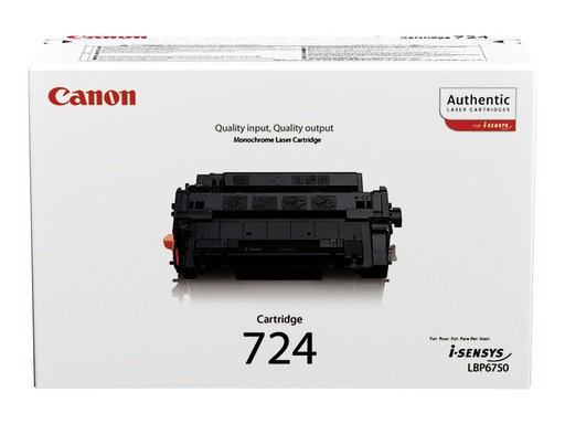 [3481B002] Canon CRG-724 - Schwarz - original - Tonerpatrone