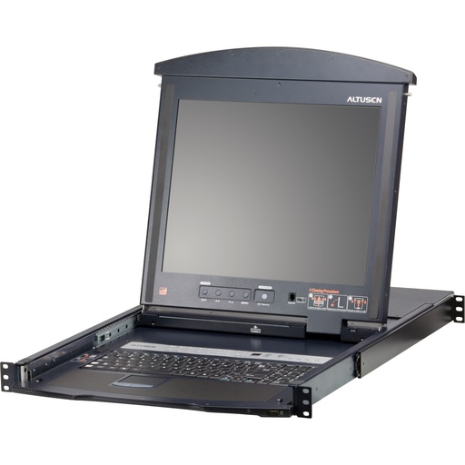 [KL1516AM-AXA-XG] ATEN KL1516AM - USB - PS/2 - USB - PS/2 - 1280 x 1024 Pixel - Schwarz - 1U - LCD