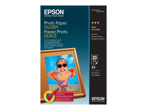 [C13S042536] Epson Glänzend - A3 (297 x 420 mm) - 200 g/m²