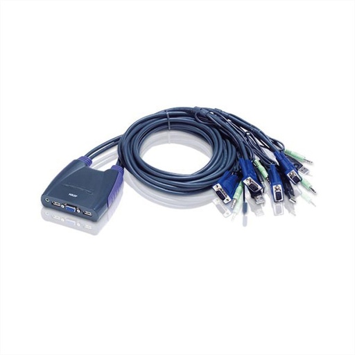 [CS64US-AT] ATEN CS64US - 2048 x 1536 Pixel - Blau
