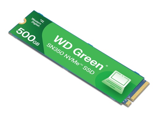 [WDS500G2G0C] WD Green SN350 - SSD - 500 GB - intern - M.2 2280 - PCIe 3.0 x4 (NVMe)