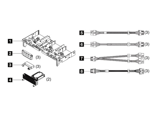 [4X67A82883] Lenovo Luftkanal-Kit