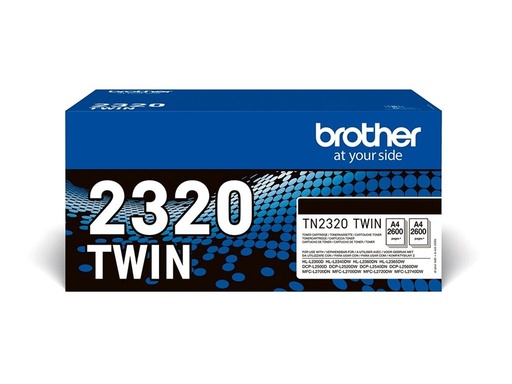 [TN2320TWIN] Brother TN2320 TWIN - 2er-Pack - Hohe Ergiebigkeit