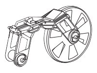 [MCFA1WH] Brother MCFA1WH - Weiß - 15 mm x 310 m - Farbbandkassette