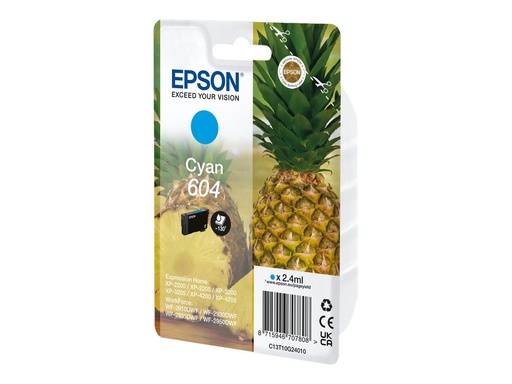 [C13T10G24010] Epson 604 - 2.4 ml - Cyan - original - Blisterverpackung