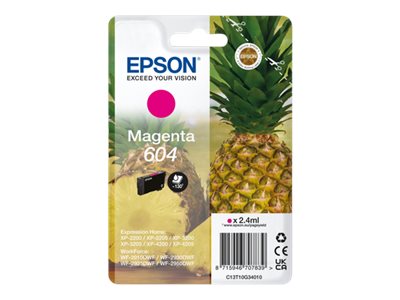 [C13T10G34010] Epson 604 Singlepack - 2.4 ml - Magenta - original