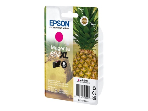 [C13T10H34010] Epson 604XL - 4 ml - XL - Magenta - original
