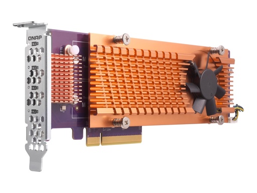 [QM2-4P-384] QNAP QM2-4P-384 - Speicher-Controller - PCIe