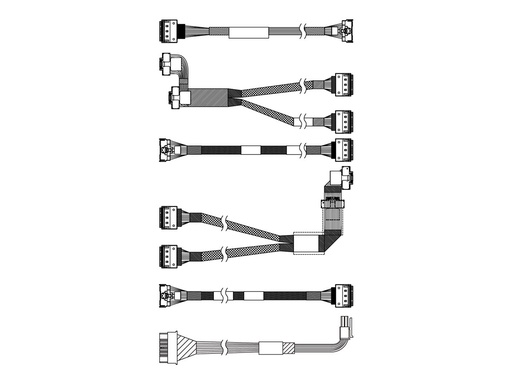 [4X97A82932] Lenovo Speicherkabelkit - für 2,5" Chassis-Front
