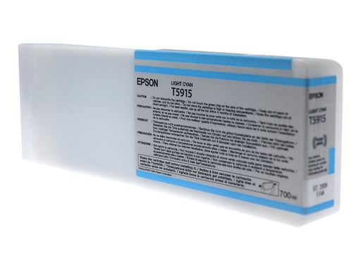 [C13T591500] Epson T5915 - 700 ml - hell Cyan - original
