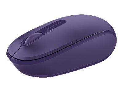 [U7Z-00043] Microsoft Wireless Mobile Mouse 1850 - Maus - rechts- und linkshändig - optisch - 3 Tasten - kabellos - 2.4 GHz - kabelloser Empfänger (USB)