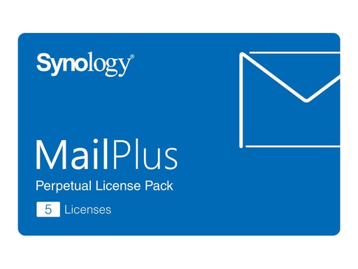 [MAILPLUS 5 LICENSES] Synology MailPlus License Pack - Lizenz - 5 E-Mail-Konten