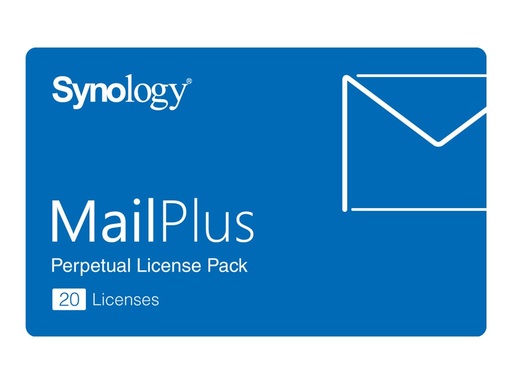 [MAILPLUS 20 LICENSES] Synology MailPlus License Pack - Lizenz - 20