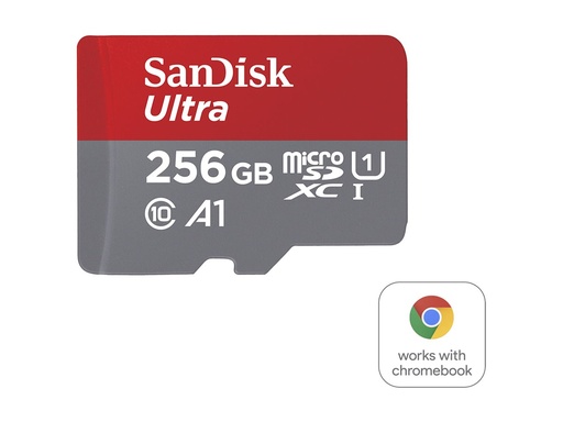 [SDSQUAC-256G-GN6FA] SanDisk Ultra - Flash-Speicherkarte (microSDXC-an-SD-Adapter inbegriffen)