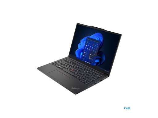[21JR000CGE] Lenovo ThinkPad E14 Gen 5 21JR - 180°-Scharnierdesign - AMD Ryzen 5 7530U / 2 GHz - Win 11 Pro - Radeon Graphics - 16 GB RAM - 512 GB SSD TCG Opal Encryption 2, NVMe - 35.6 cm (14")