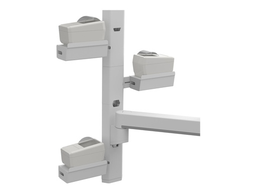 [98-578-251] Ergotron Montagekomponente (Regal, Kabelfach, Abschlusskappen, Klammer, Raupenkette Abdeckung)