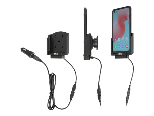 [721207] Brodit Active - Kfz-Ladeschale + Kfz-Netzteil - QC 3.0 (Pogo)