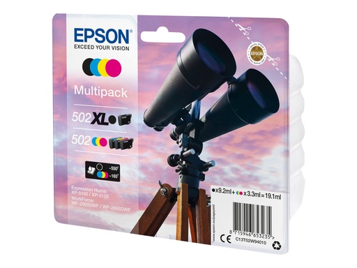 [C13T02W94020] Epson 502XL Multipack - 4er-Pack - 19.1 ml