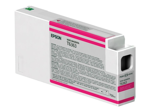 [C13T636300] Epson UltraChrome HDR - 700 ml - Vivid Magenta