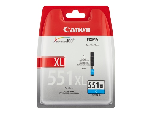 [6444B001] Canon CLI-551C XL - 11 ml - Hohe Ergiebigkeit