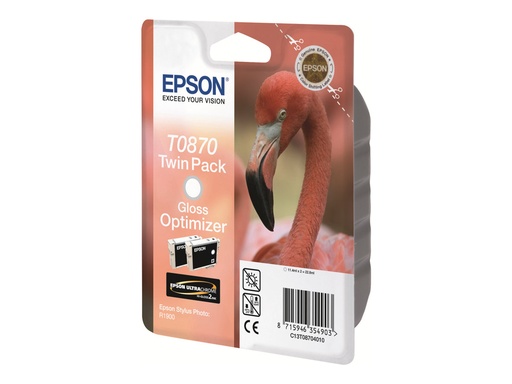 [C13T08704020] Epson T0870 - 2er-Pack - 11.4 ml - glänzend - original