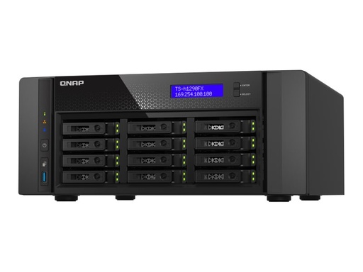 [TS-H1290FX-7232P-64G] QNAP TS-h1290FX - NAS-Server - 12 Schächte - SATA 6Gb/s / PCIe (NVMe)