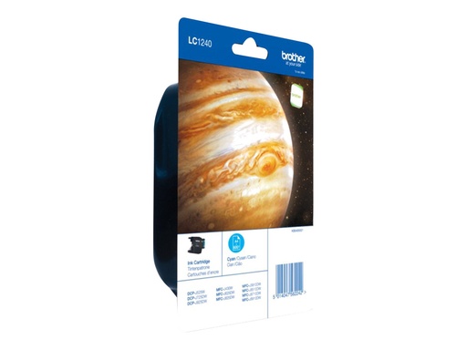 [LC1240CBP] Brother LC1240C - Cyan - original - Tintenpatrone