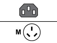 [39Y7928] Lenovo Stromkabel - power IEC 60320 C13 zu Stromversorgung 2099-1-1996 (M)