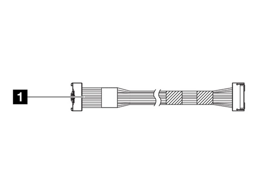 [4X97A91010] Lenovo NVMe-Kabel - 25 cm