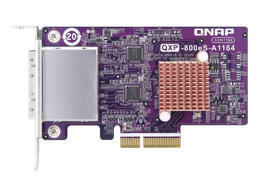 [QXP-800ES-A1164] QNAP QXP SATA Expansion Card - Speicher-Controller