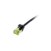 [S217310V3] Synergy 21 Patchkabel RJ45 CAT6A 500Mhz schwarz U/FTP slimline rund d - Kabel - Netzwerk
