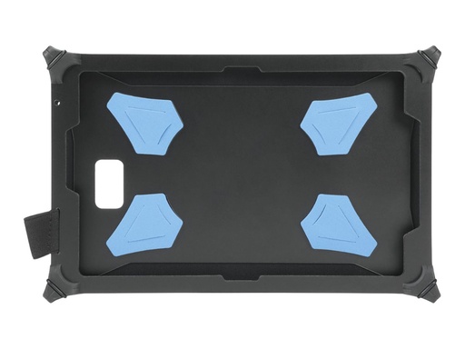 [050003] Mobilis RESIST - Hintere Abdeckung für Tablet - widerstandsfähig - Schwarz - 10.1" - für Samsung Galaxy Tab A (2016)