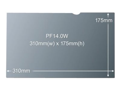 [0A61769] Lenovo 3M PF14.0W - Blickschutzfilter für Notebook - 35.6 cm (14")