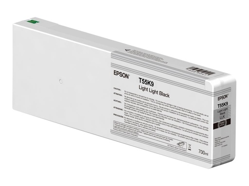 [C13T55K900] Epson T55K9 - 700 ml - Light Light Black - original