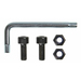 [215535] Brodit Pedestal Mount - Accessories - Schwarz - Edelstahl - Metall